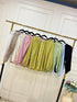 Summer Transparent Round Neck Lantern Sleeves Loose Tops